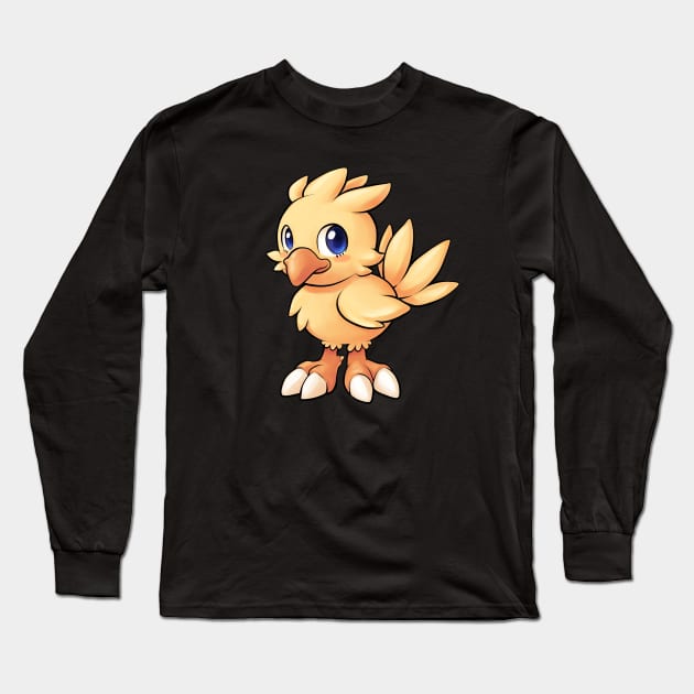 Chocobo Long Sleeve T-Shirt by Vay